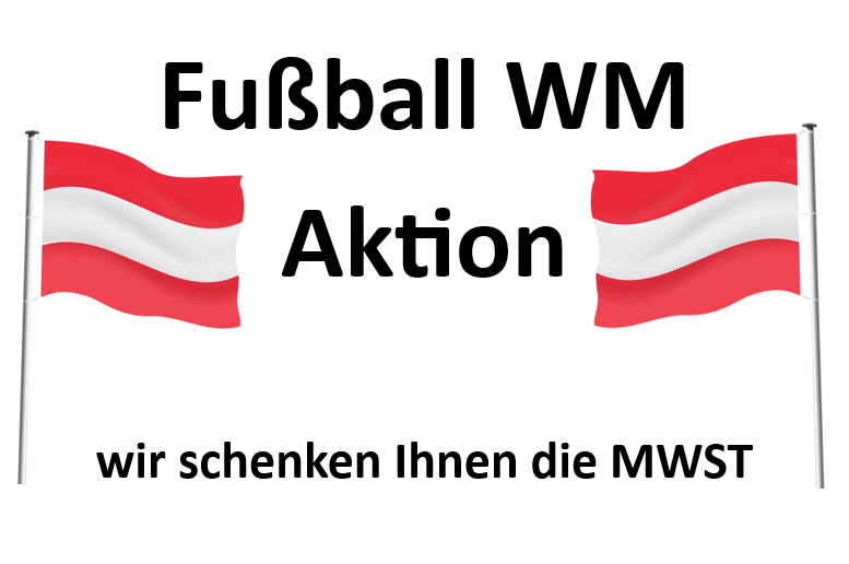 Bild zu Fußball WM-Aktion - wir schenken Ihnen die MWST!
