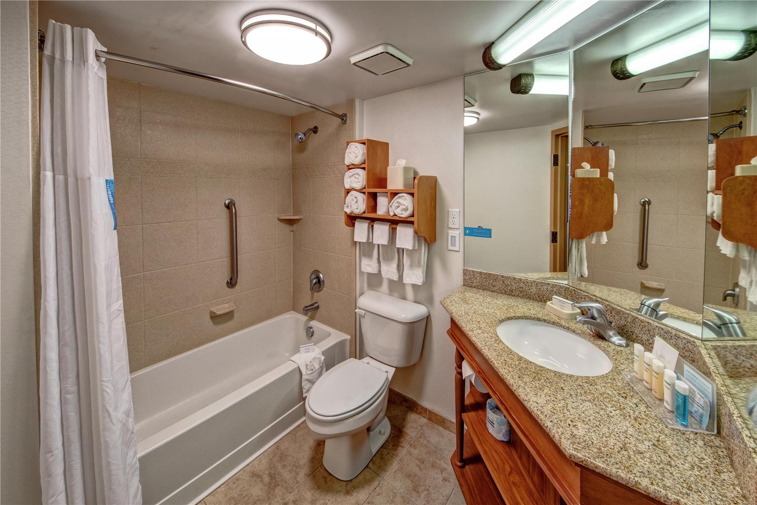 Guest room bath