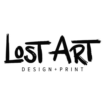 Lost Art Design & Print Logo