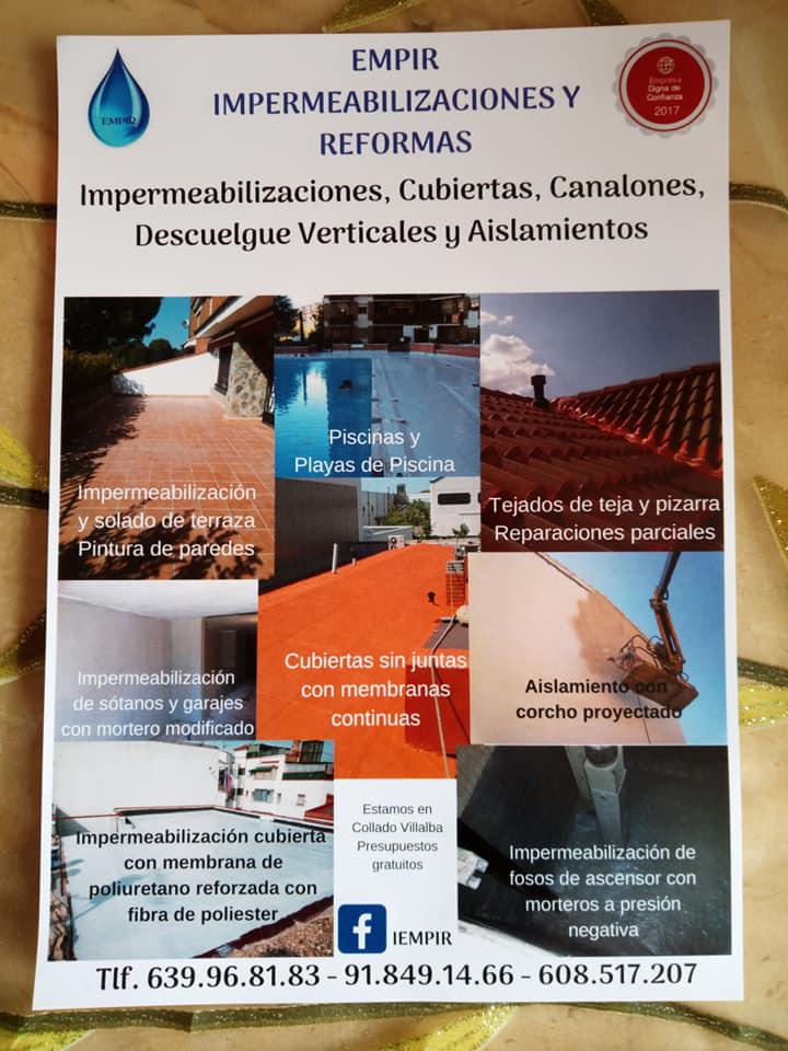 Images Empir Impermeabilizaciones y Corcho Proyectado