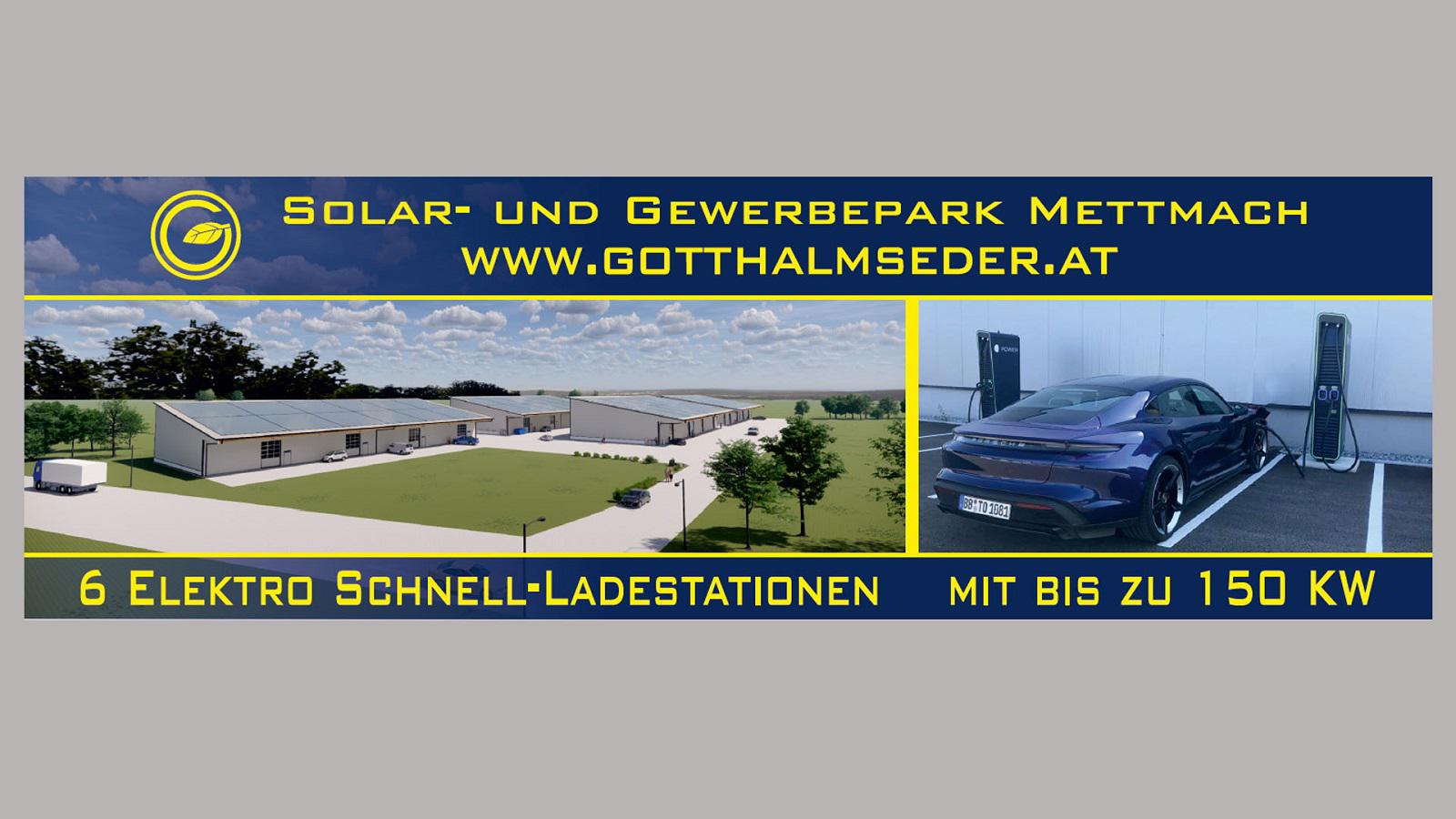 Bilder Solar- u. Gewerbepark Mettmach - Ladestation f. Elektrofahrzeuge