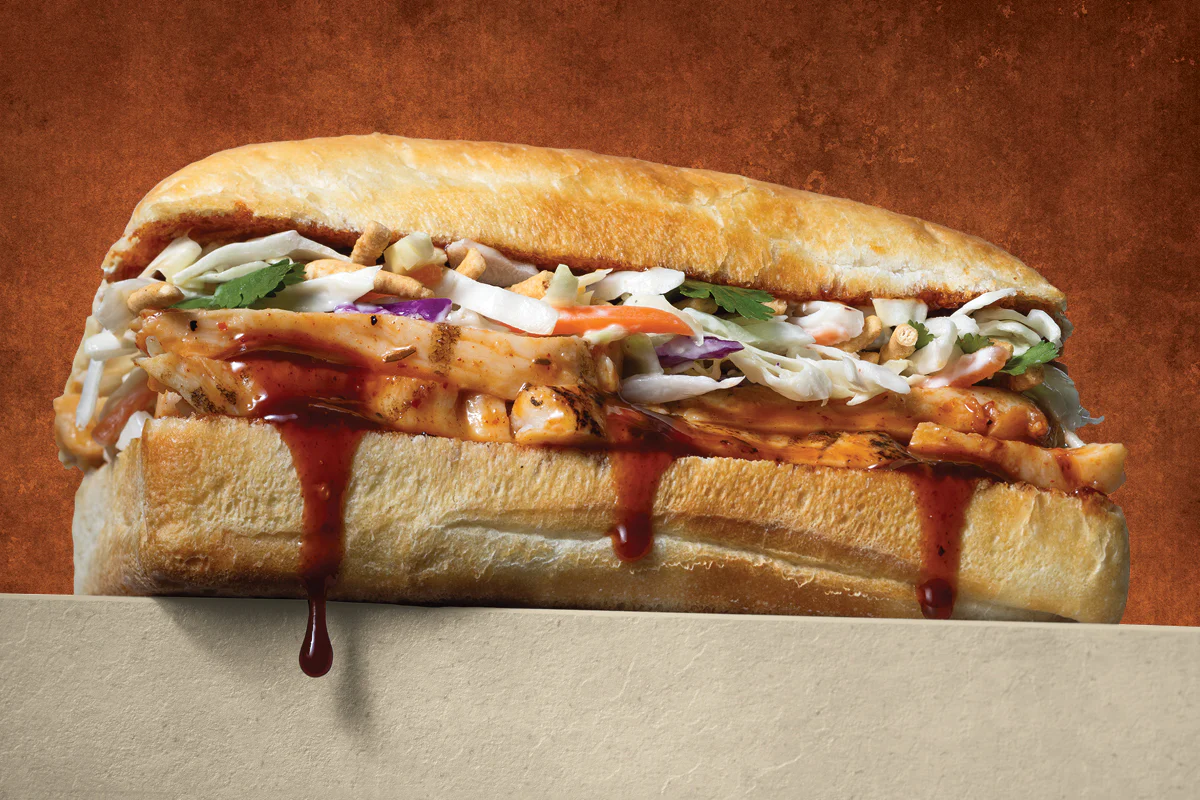 Korean BBQ Chicken - Hot Sandwiches