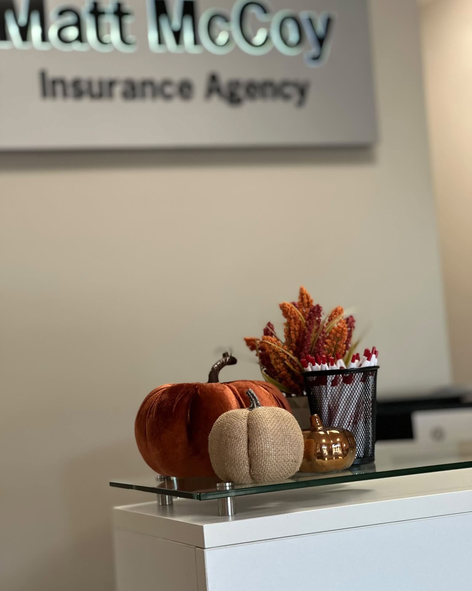 It’s officially the first day of fall! Cooler temps, changing leaves, and pumpkin everything are on the way. It’s also a great time to FALL into a conversation with one of our team members about your current coverage.