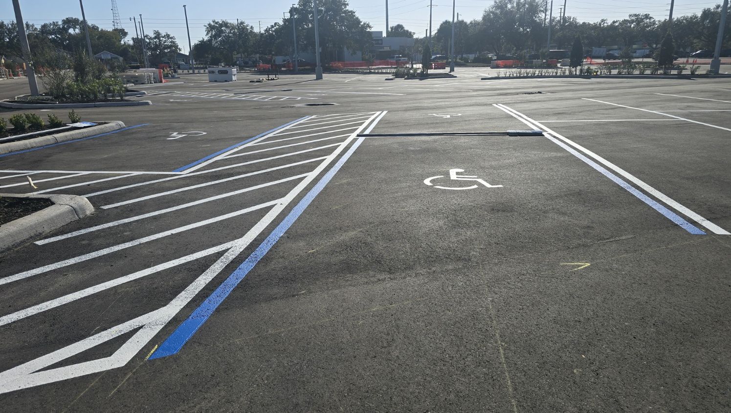 G-FORCE Parking Lot Striping of Tampa Image