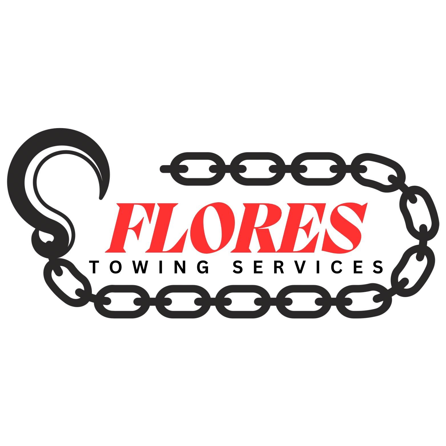 Flores Towing Company Logo