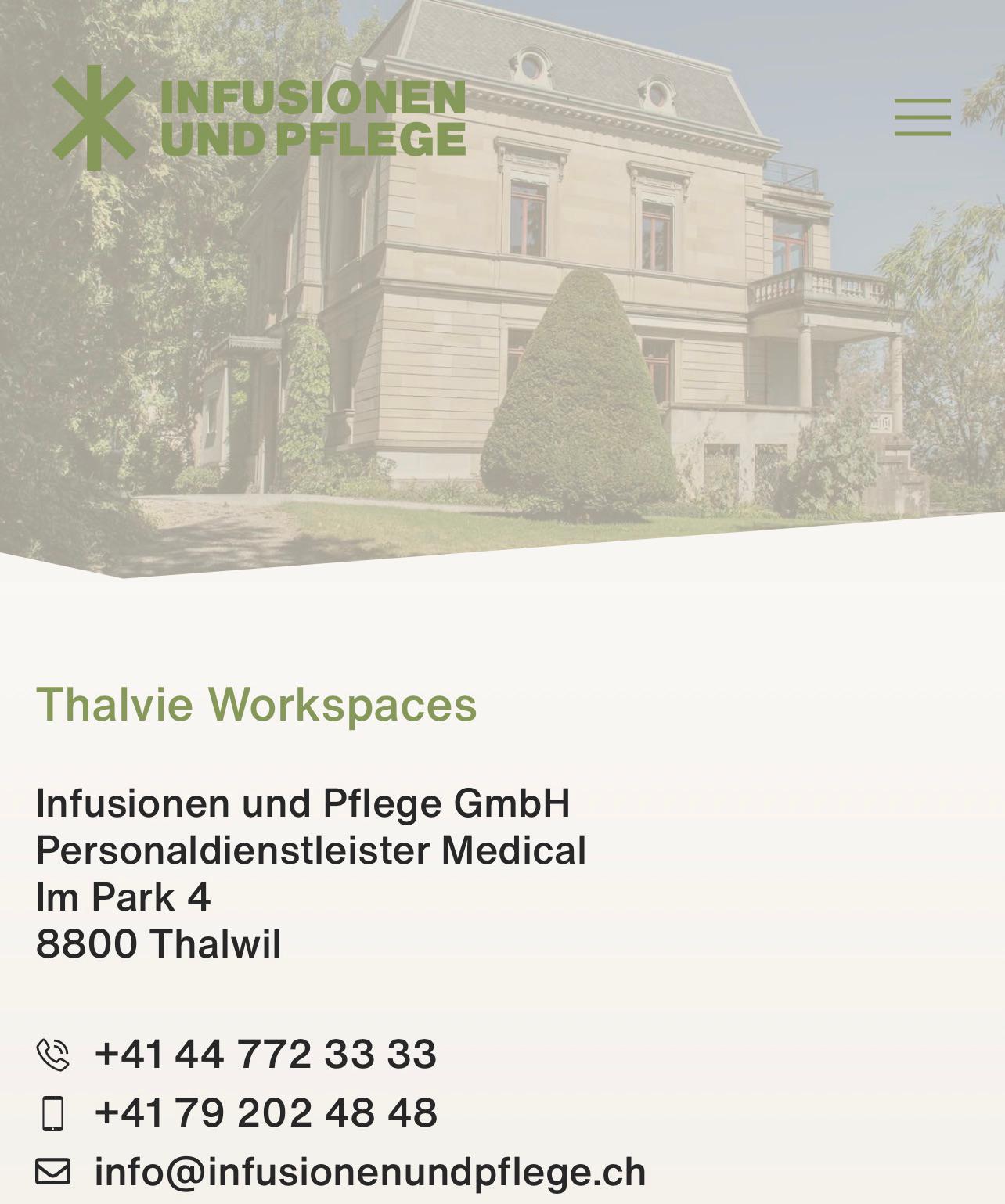 Bilder Infusionen und Pflege GmbH - Temporärbüro Pflege