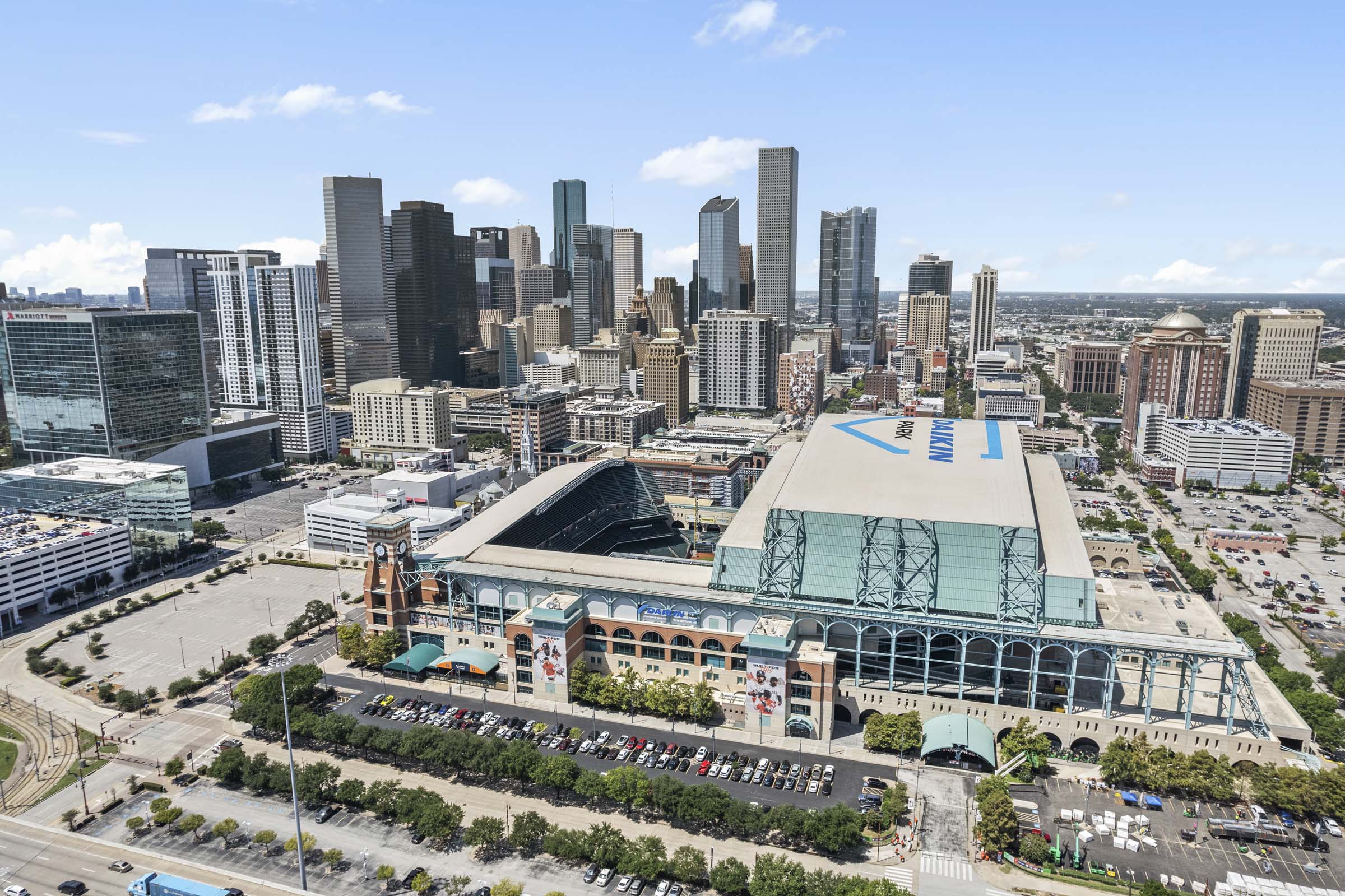 Daikin stadium near Camden Downtown