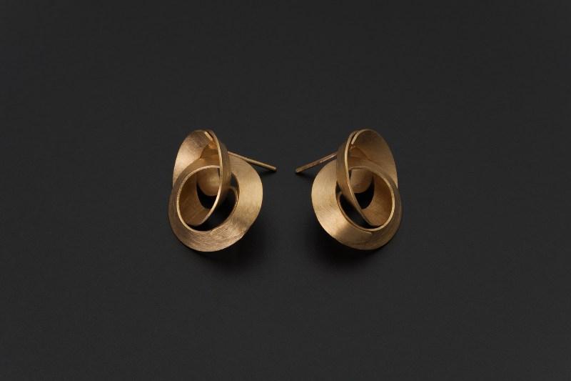 Handmade Designer Sterling Silver Gold vermeil Earrings Autumn and May London 020 8293 9361