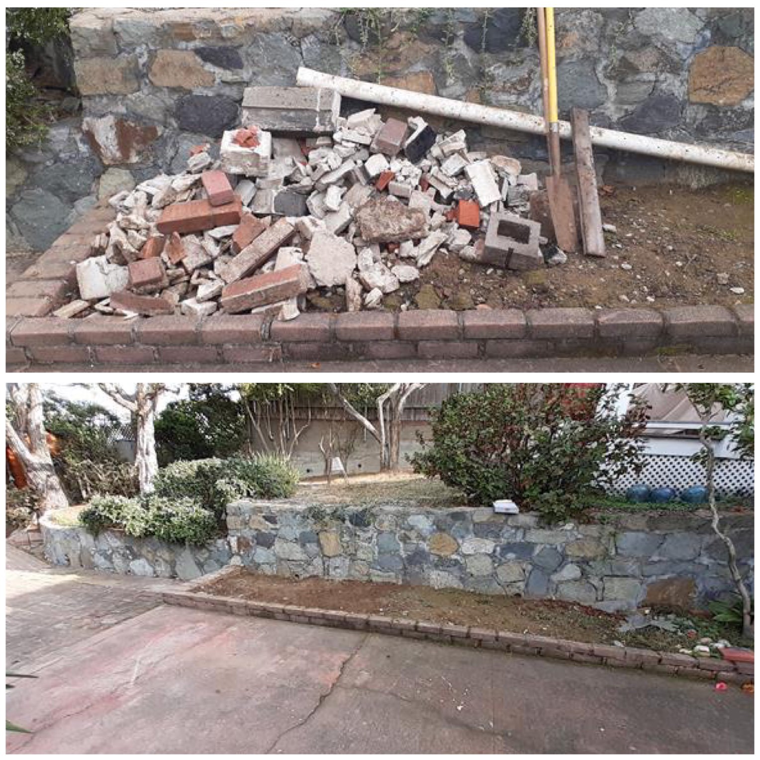 Before and after photo from a bedload hauling job. Junk King can haul your residential or commercial bedload. Check out our website for more information and to book your appointment today. https://www.junk-king.com/san-diego-downtown