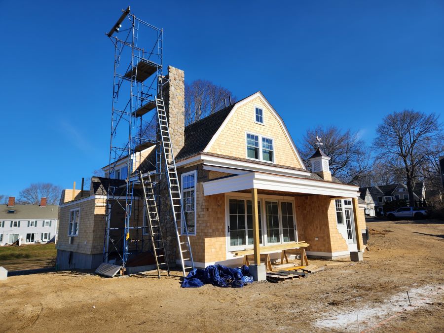 Building a new home Creative Coast Construction Kennebunkport (207)205-4422