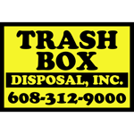 Trash Box Disposal Logo