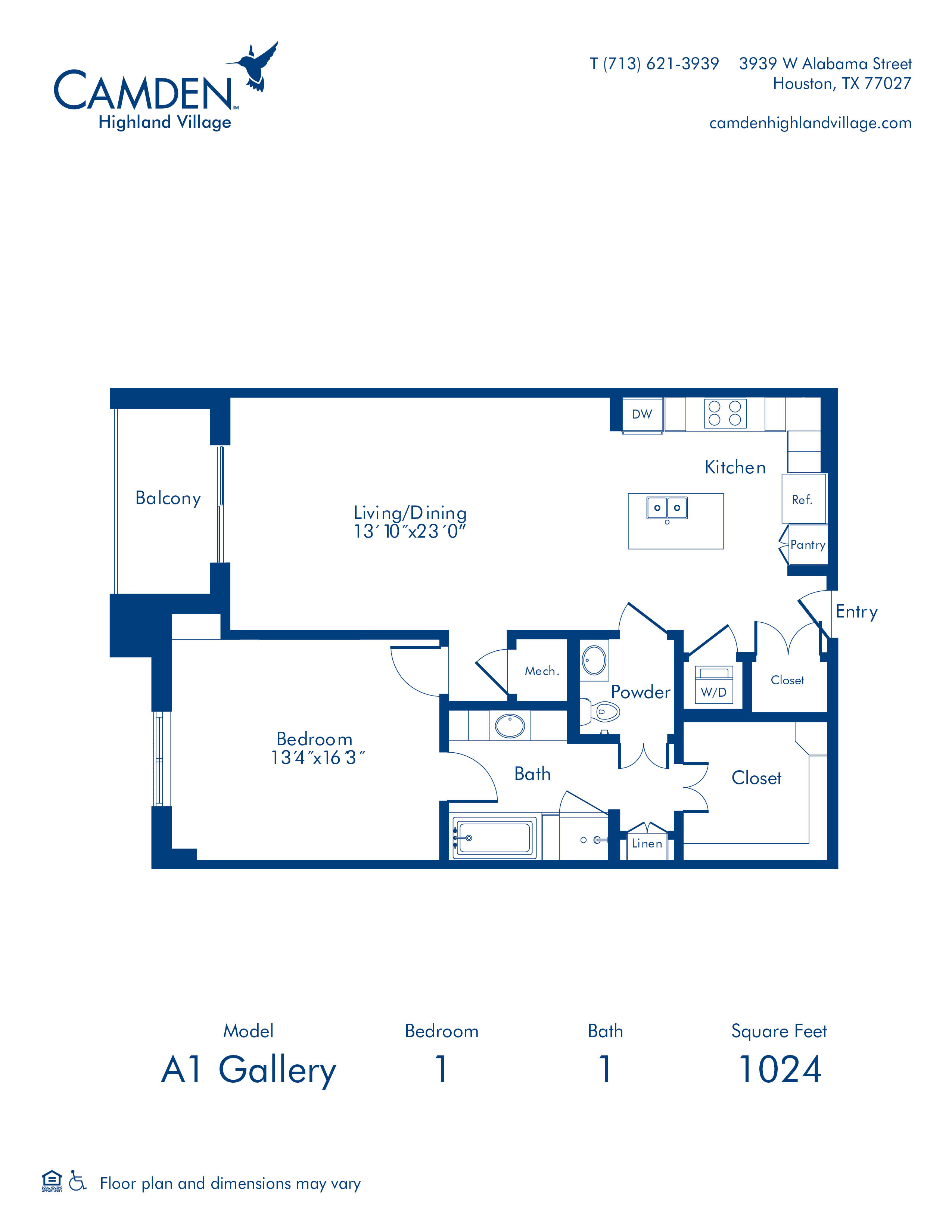 Camden Highland Village Apartments and Townhomes Photo