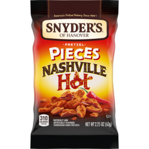 Snyder's of Hanover Pretzel Pieces, Nashville Hot, 2.25 Oz featured image