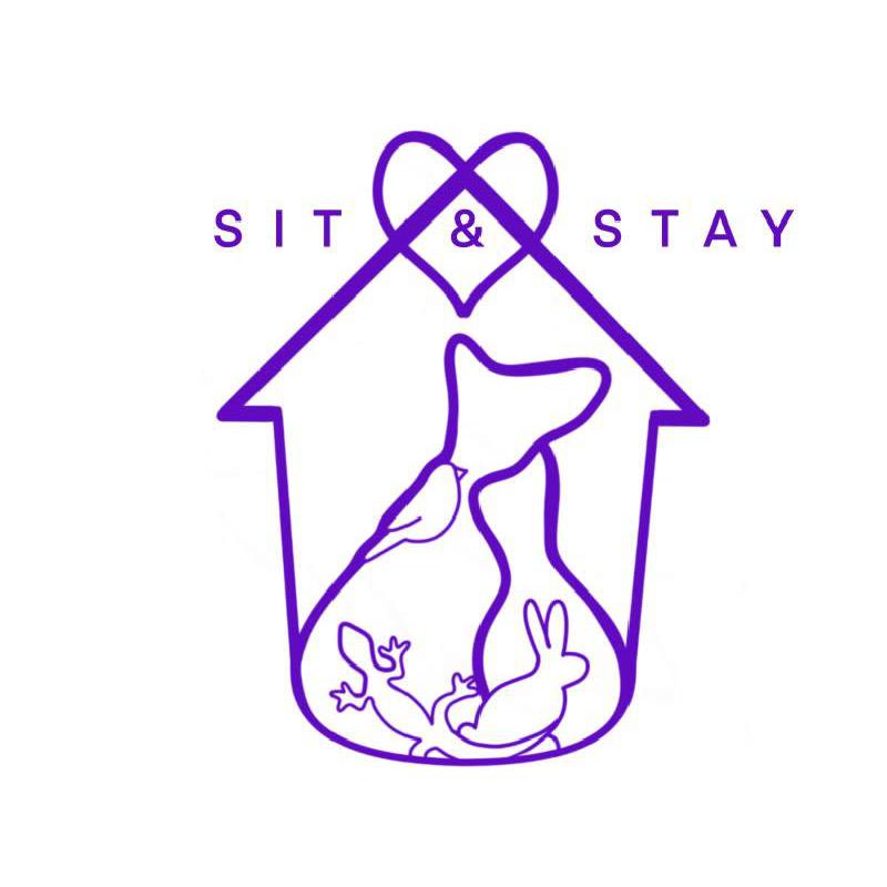 Sit and Stay Pet Sitting Logo