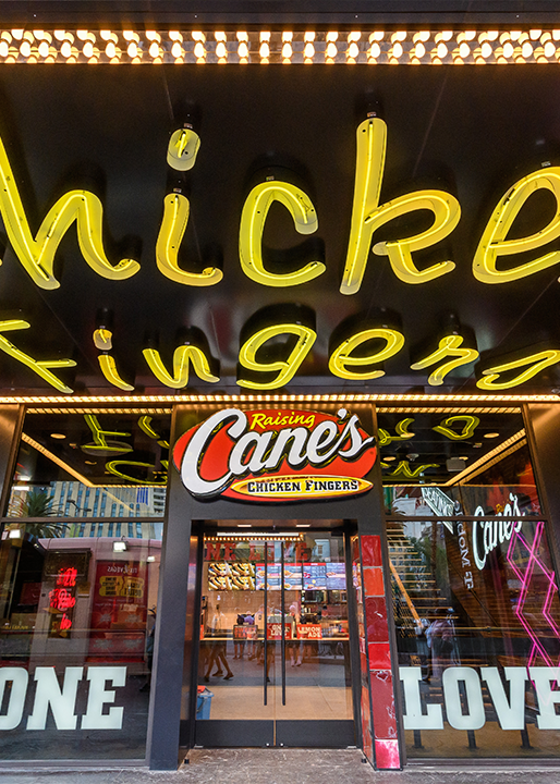 Raising Cane's Las Vegas Strip
