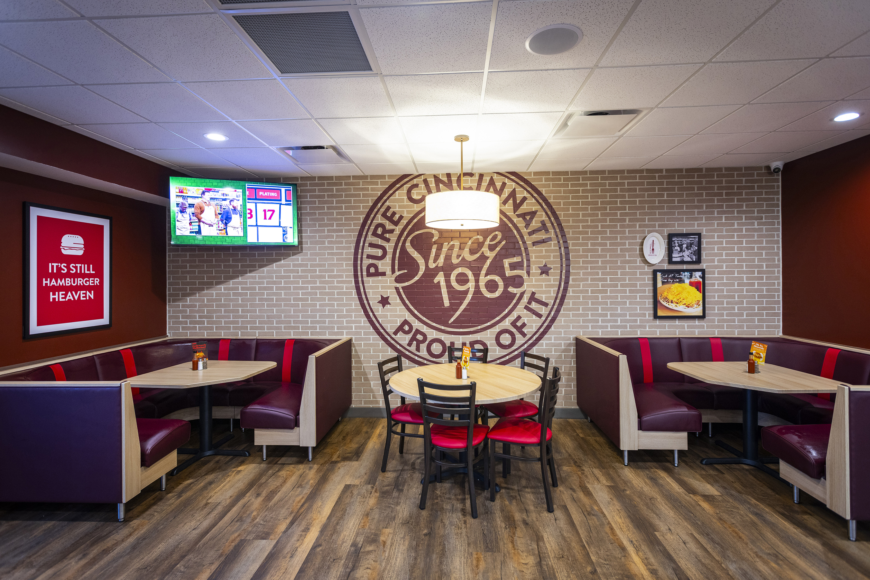Gold Star Hamilton West newly remodeled interior. 
