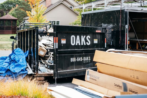 Images Oaks Dumpster Rental