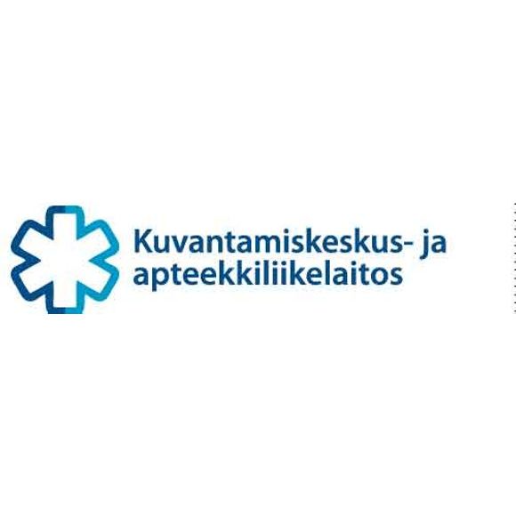 Kuvantamiskeskus- ja apteekkiliikelaitos Logo