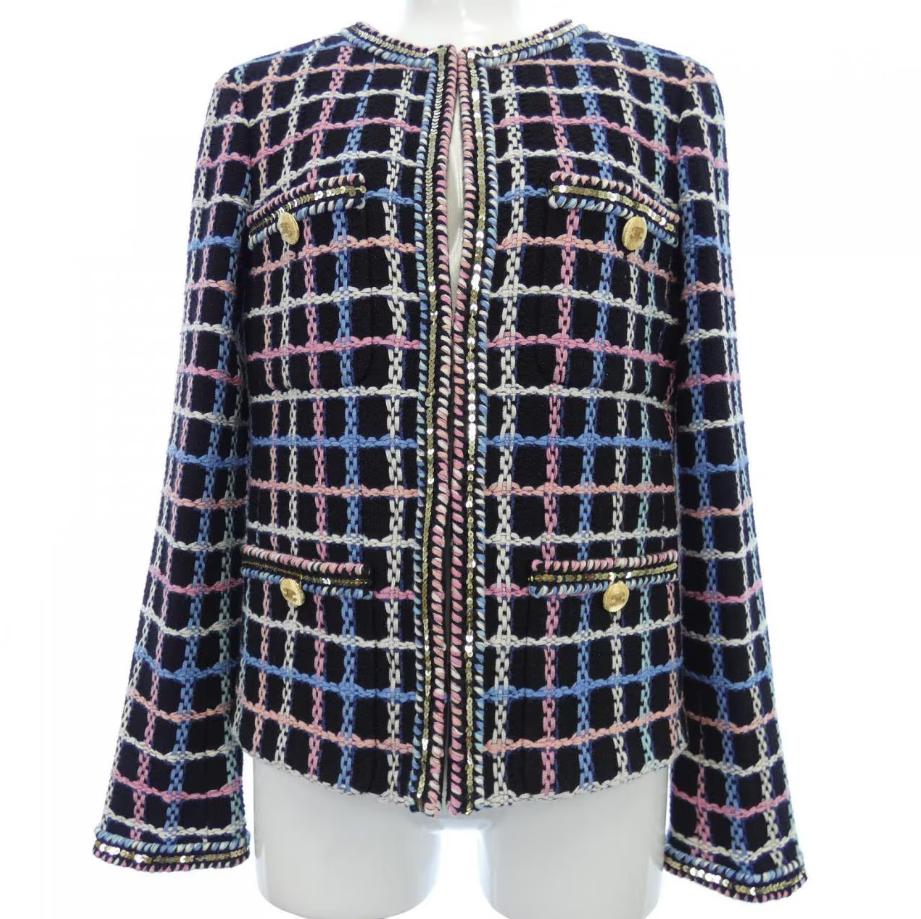 シャネル CHANEL ノーカラージャケット