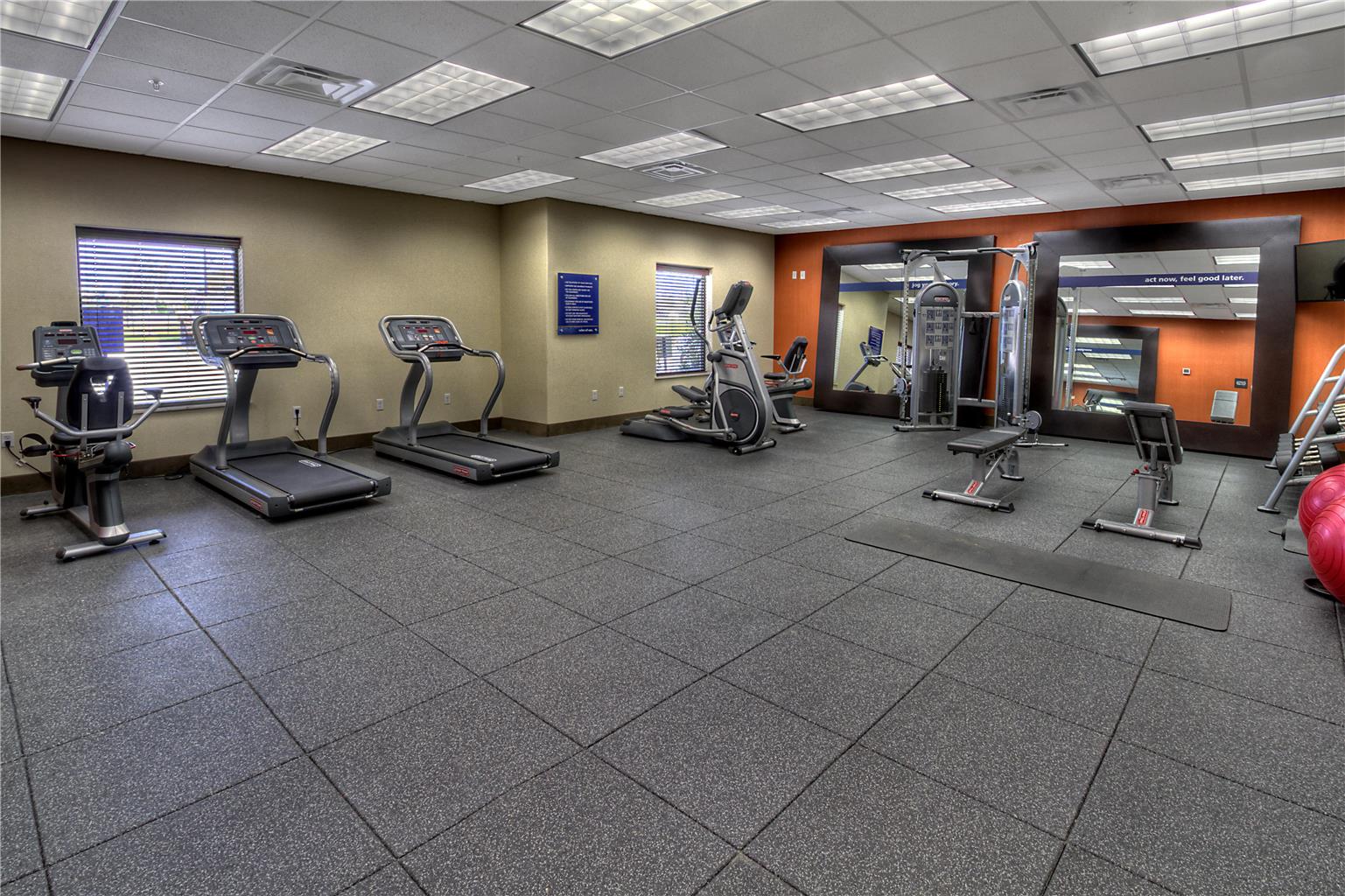 Health club fitness center gym