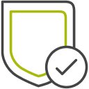 Verified shield icon.