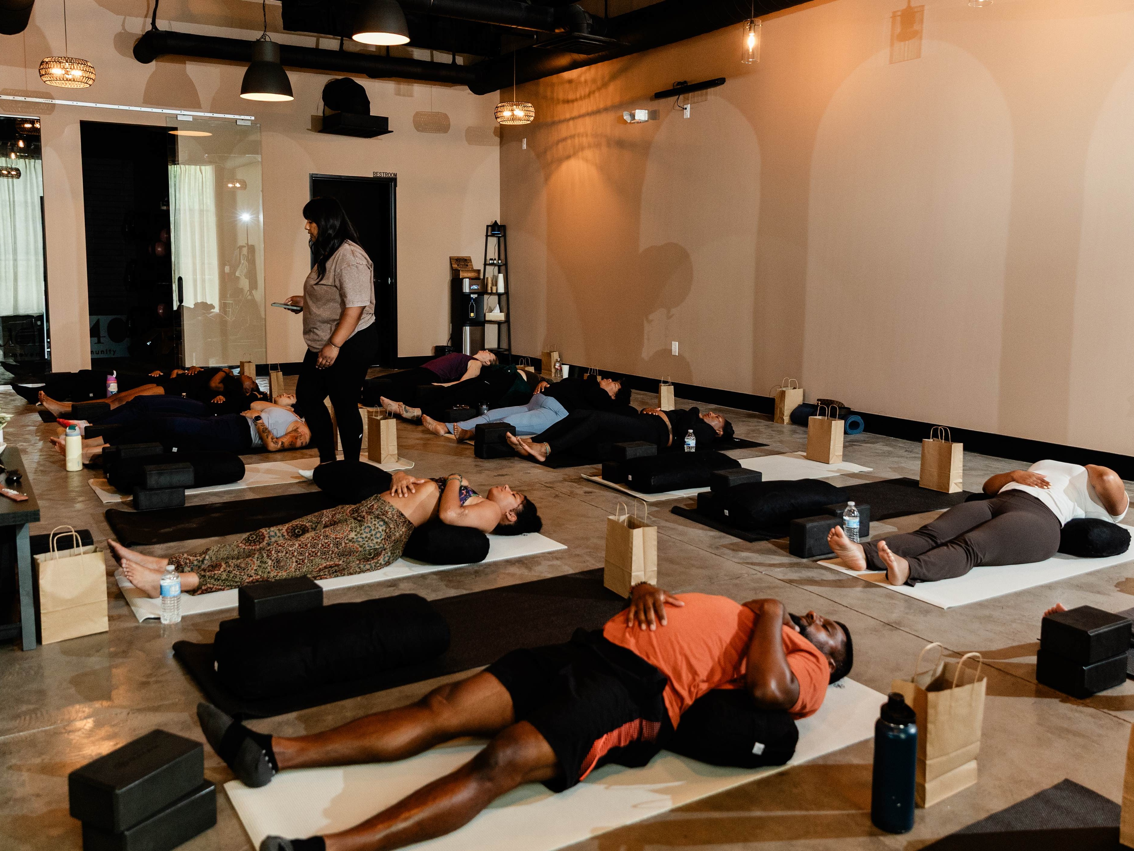 Join us for some relaxing yoga!