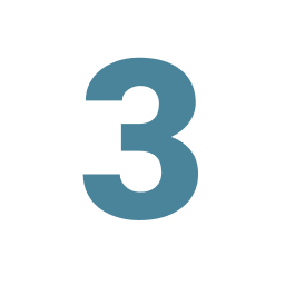 Number3 icon.