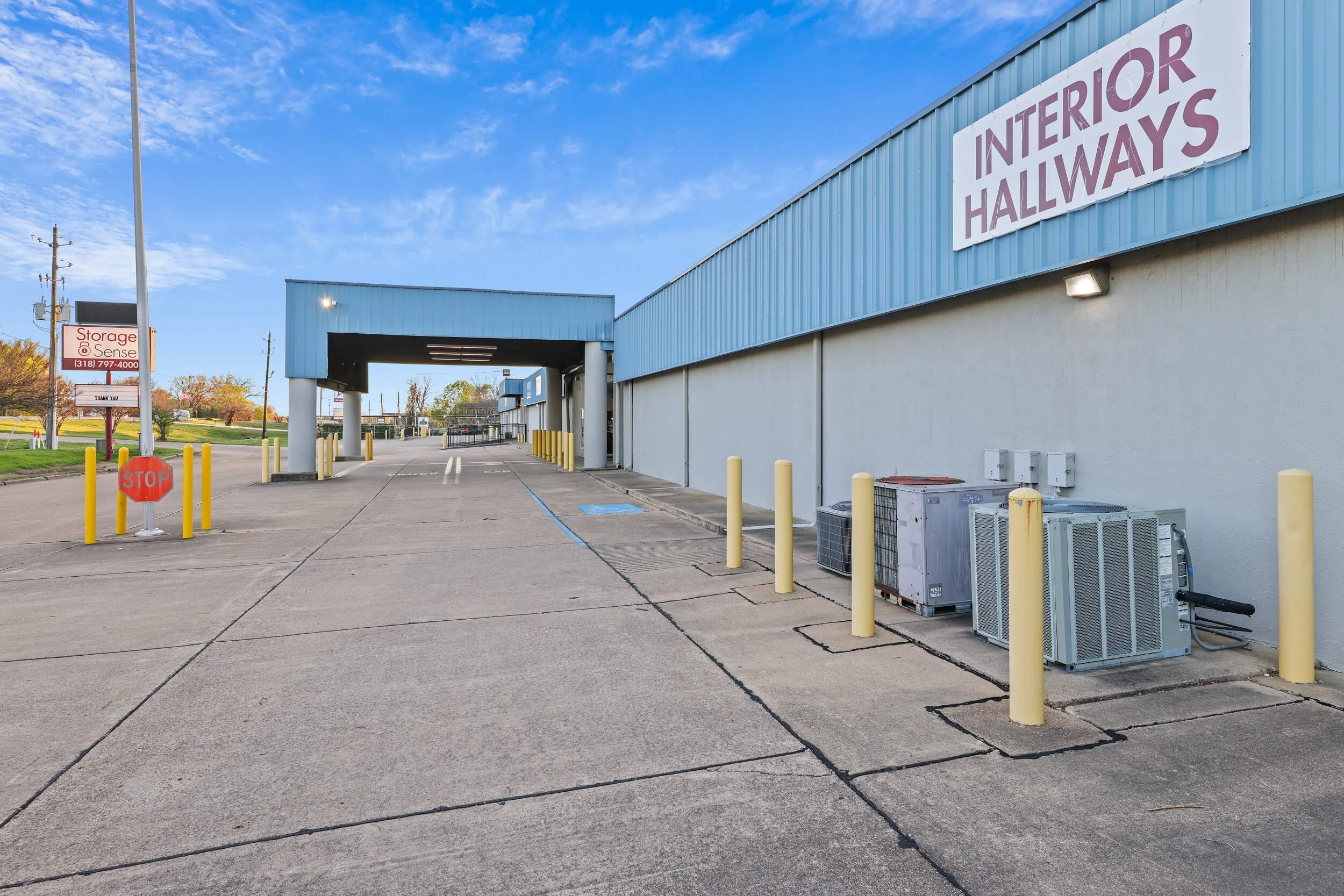 Signage at Storage Sense