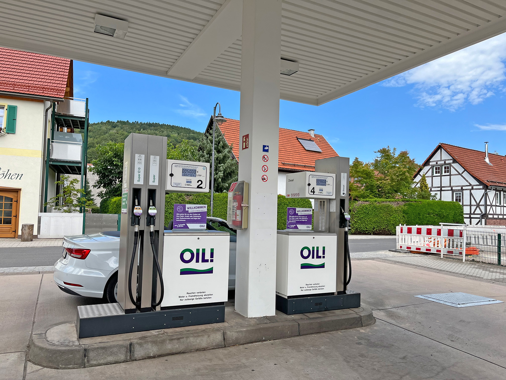 OIL! tank & go Automatentankstelle, Hauptstraße 18 in Steinbach-Hallenberg