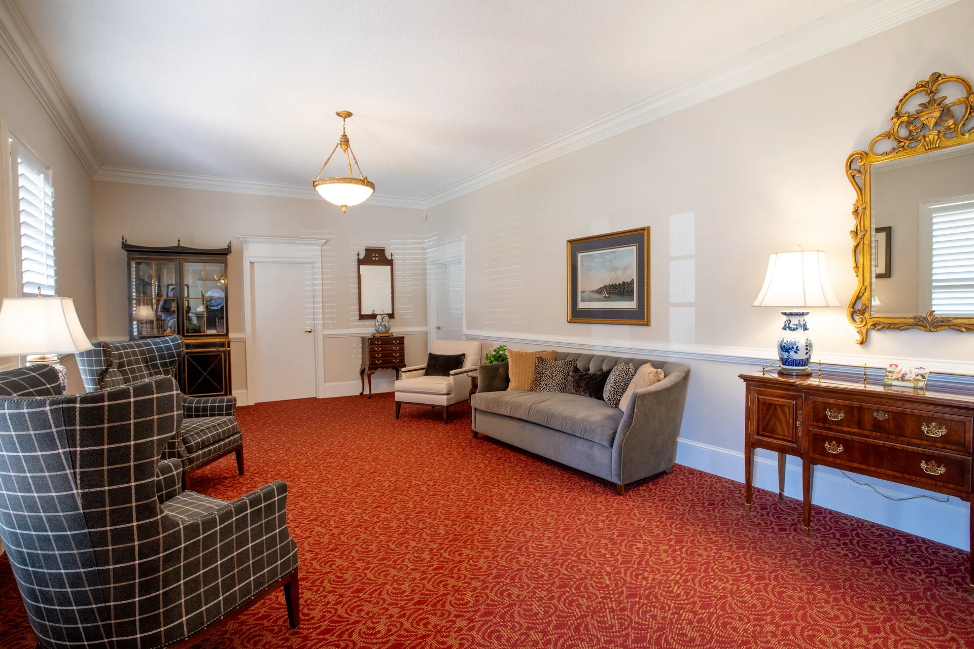 Main lobby and welcome area.