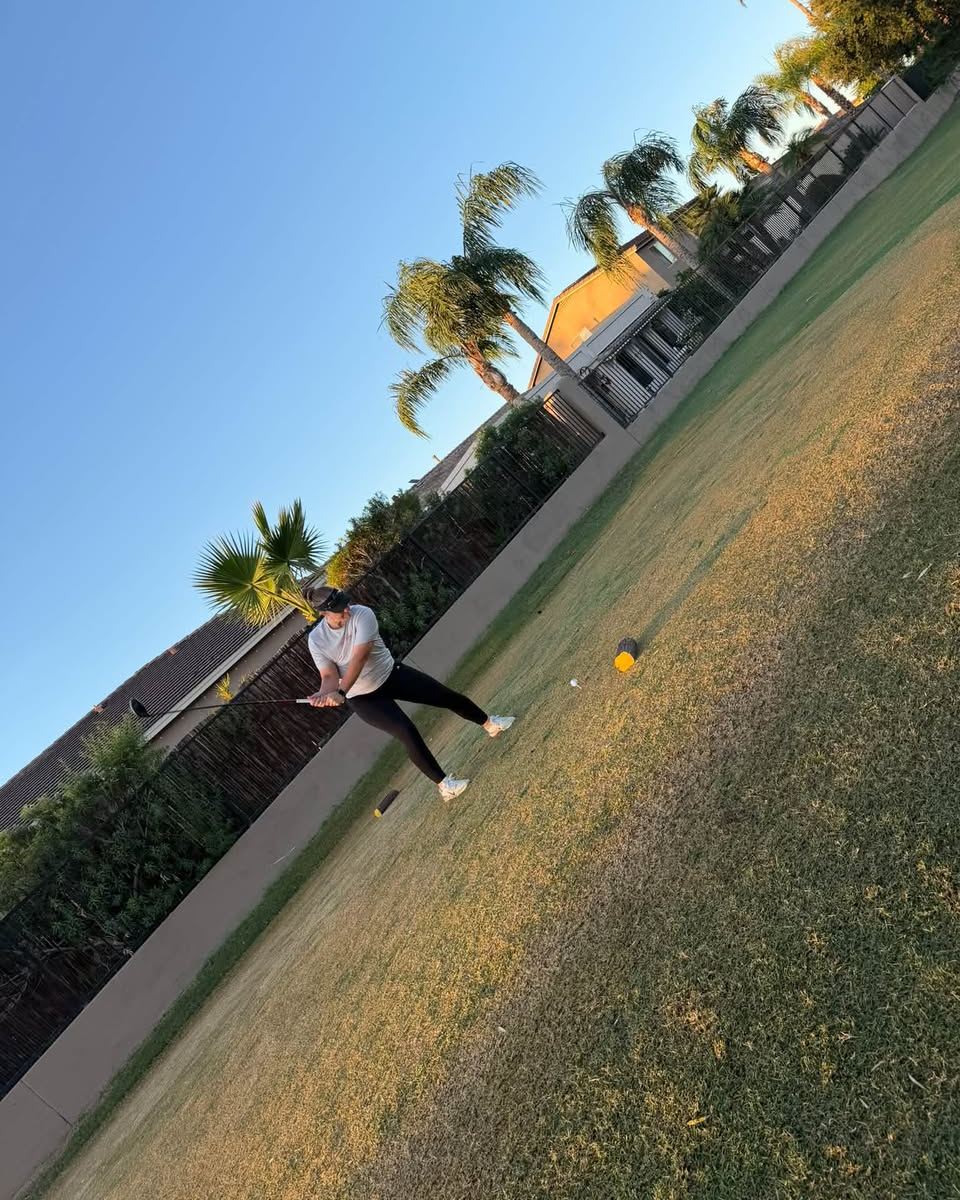 Gorgeous morning on the links!