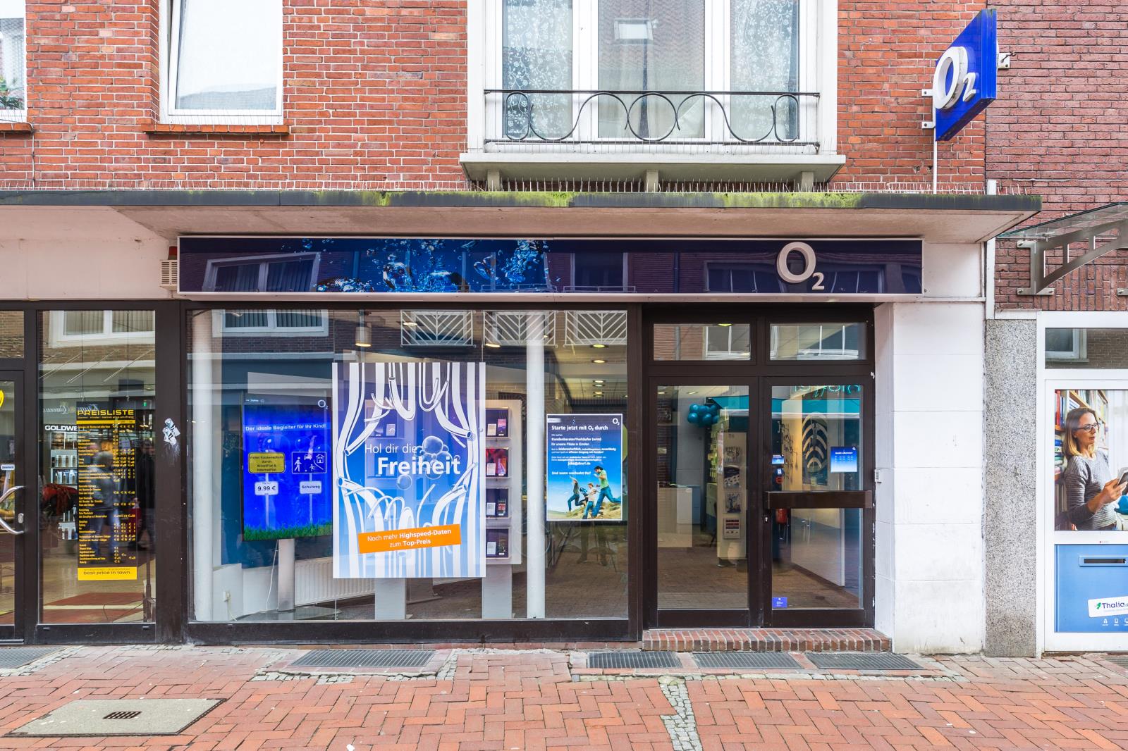 o2 Shop, Zwischen beiden Sielen 3 in Emden