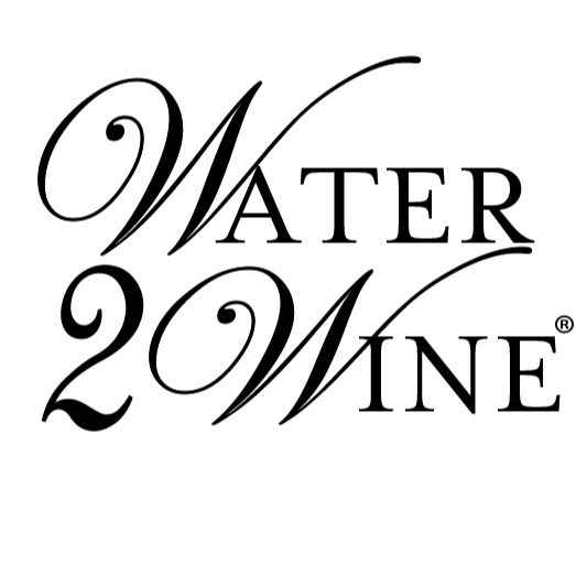Water 2 Wine Buda Logo