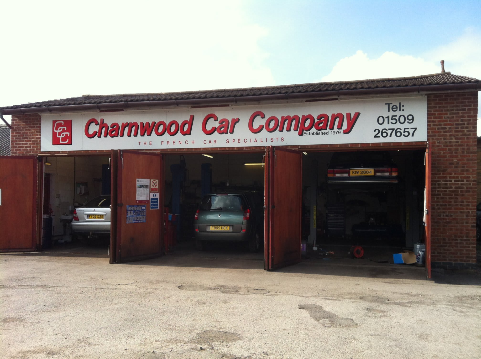 Charnwood Car Co Ltd Loughborough 01509 267657