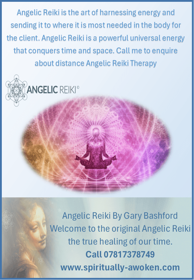Images Spiritually Awoken Angelic Reiki Therapy by Gary Bashford