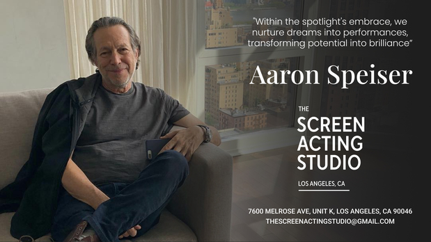 Images Aaron Speiser - The Screen Acting Studio