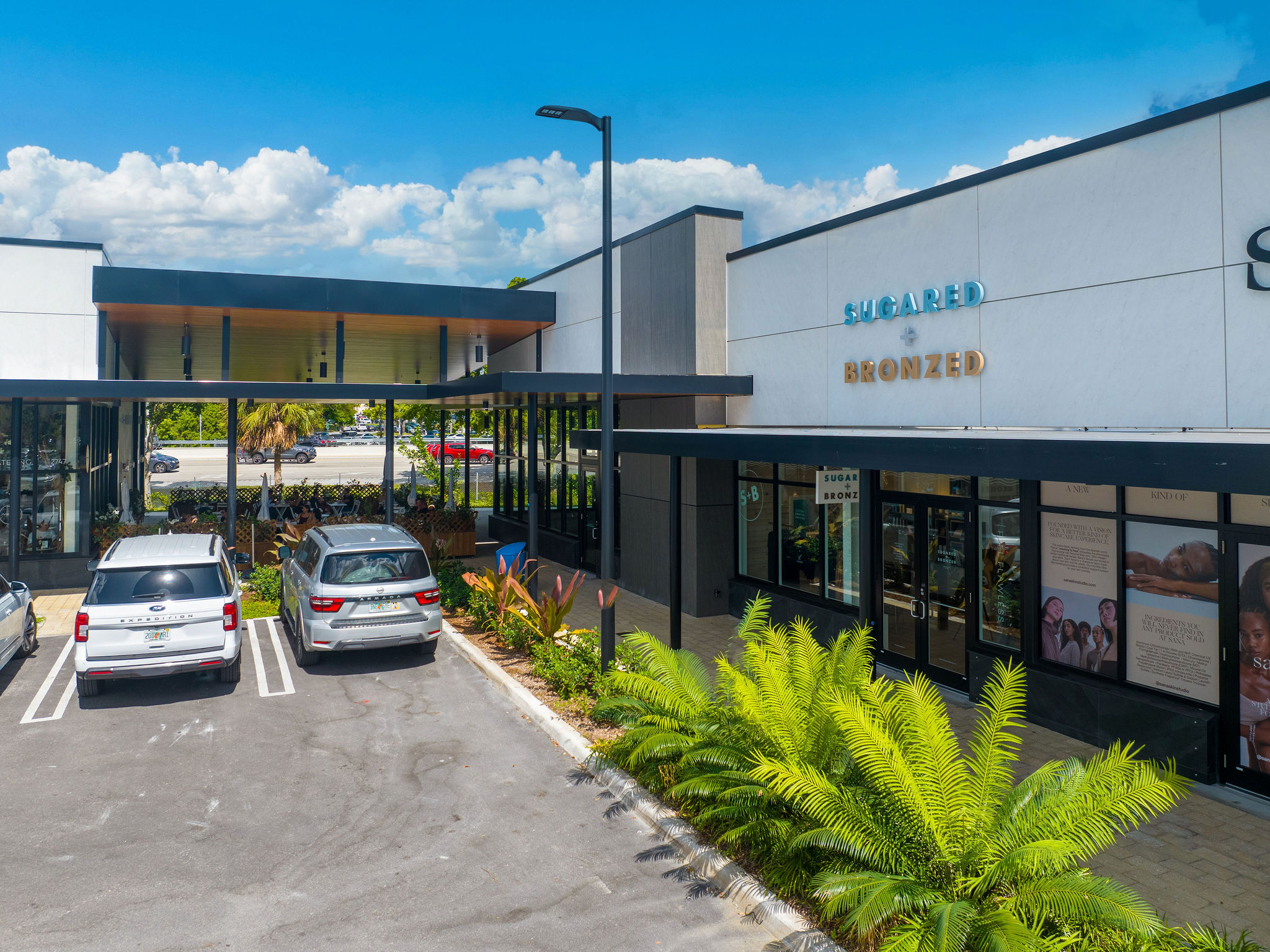 SUGARED + BRONZED Aventura Storefront