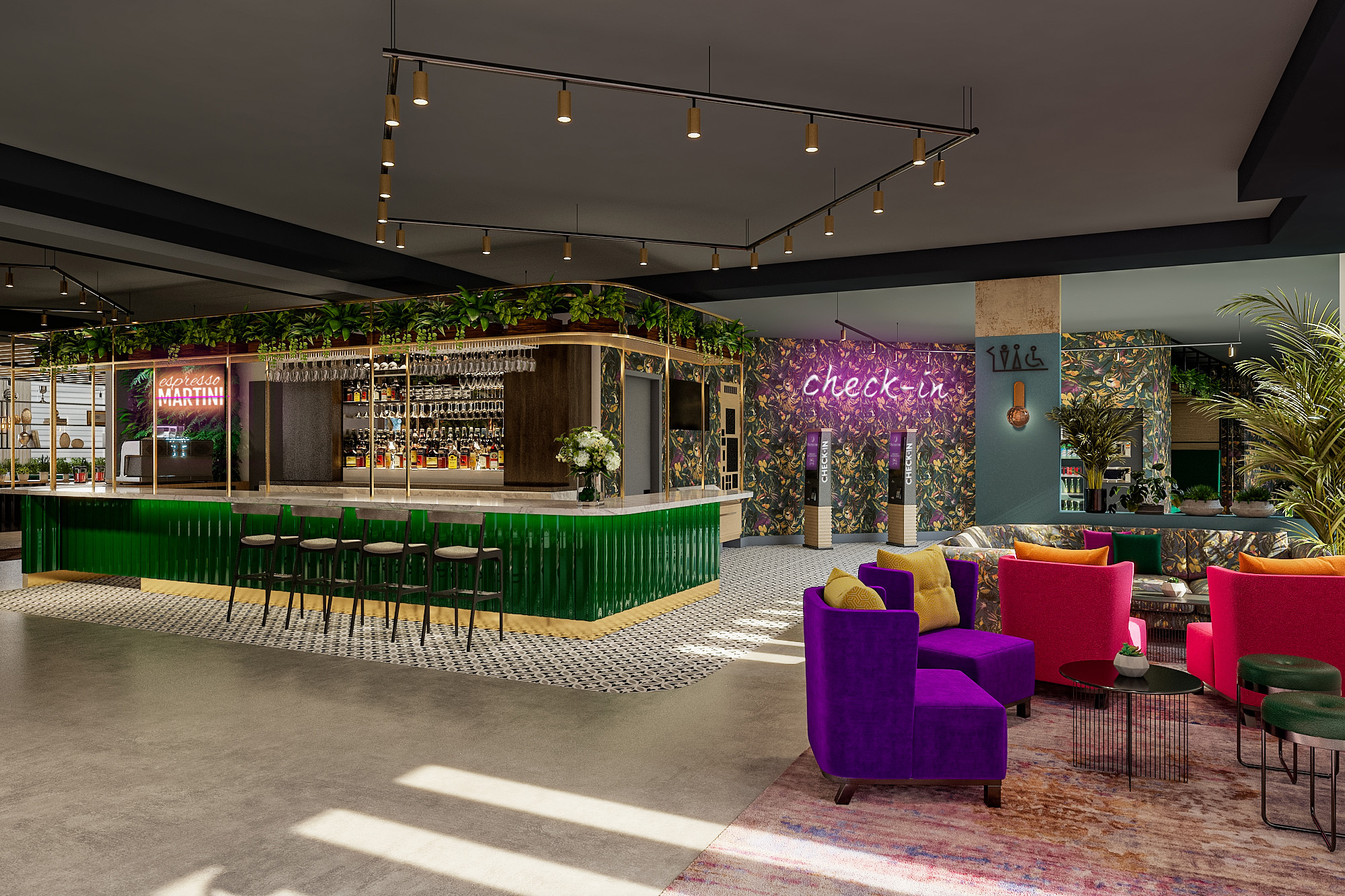 The Social at Premier Inn is an all-new space for checking in and hanging out in style.  Premier Inn Manchester City (Piccadilly) hotel Manchester 03333 219286