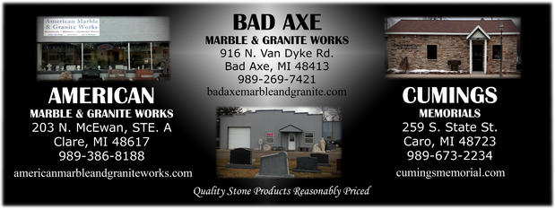Images Bad Axe Marble & Granite Works