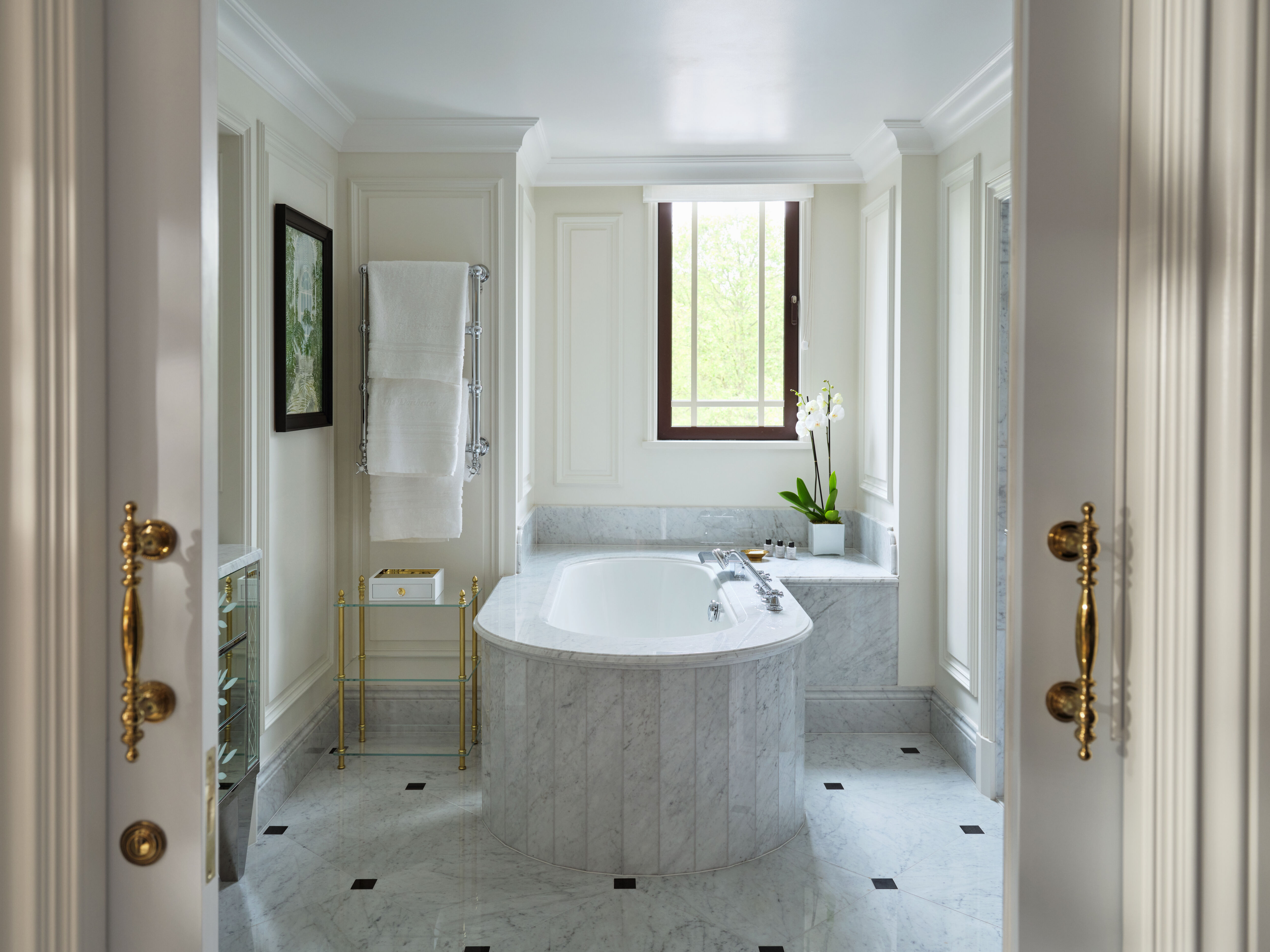Hyde Park Suite Bathroom at The Dorchester