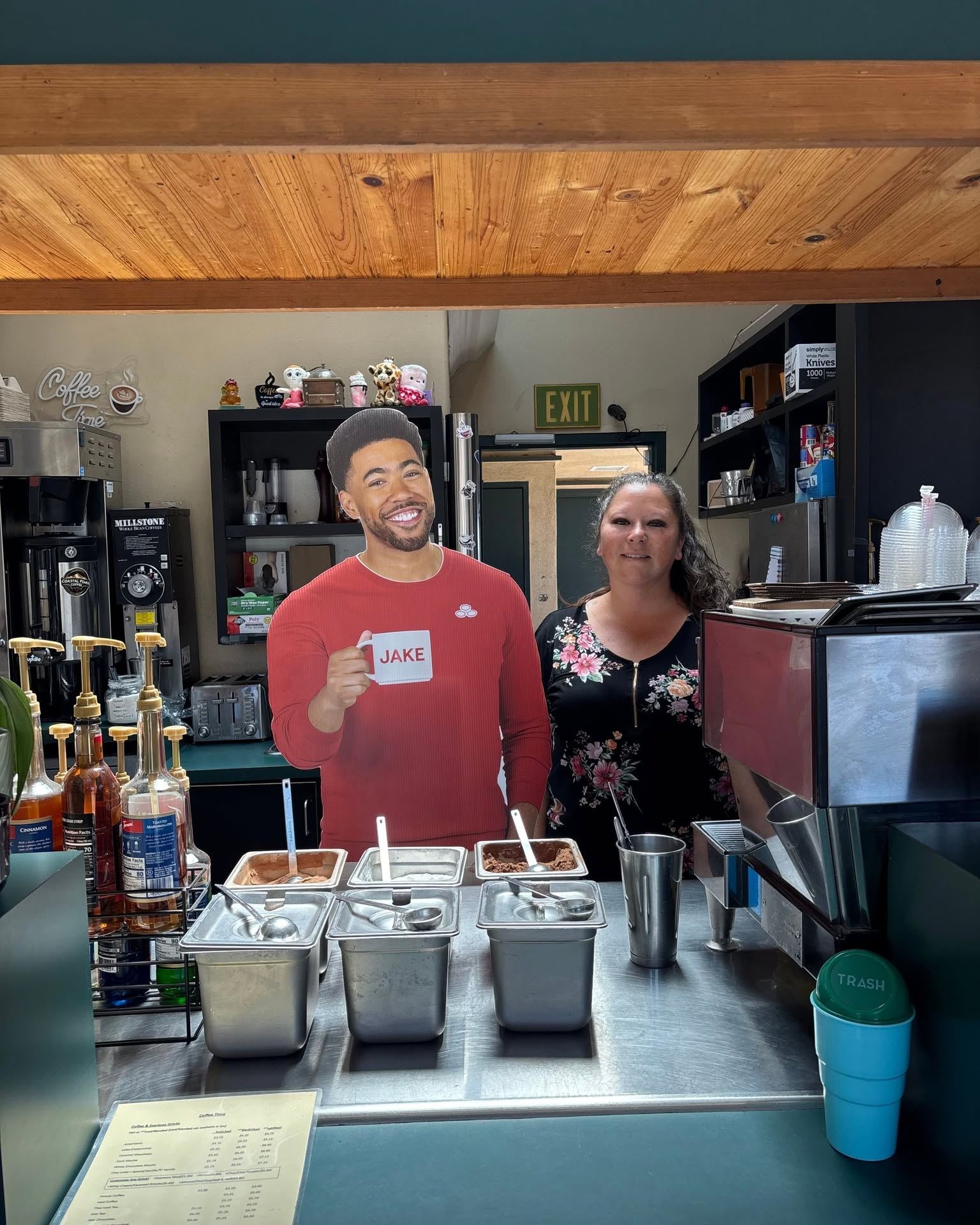 This week, Jake is highlighting local favorite Coffee Time! Since 2009, they have served the community, and longtime team member Ashley is now the owner. Stop by for a quick cup and help support a local business!