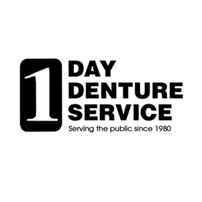 One Day Denture Service Logo