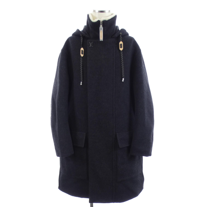 ルイヴィトン LOUIS VUITTON カシミヤシルクブレンドダブルフェイスコート HUC43ECI4 コート