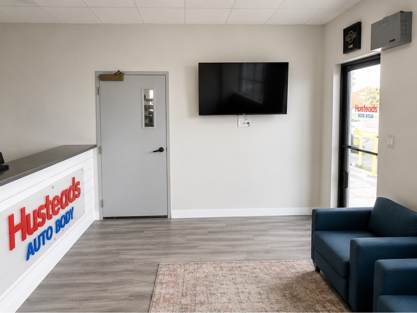 Interior, Husteads Auto Body in Concord, CA.