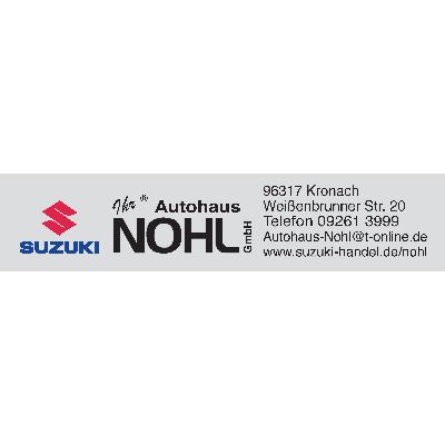 Nohl Autohaus GmbH in Kronach - Logo