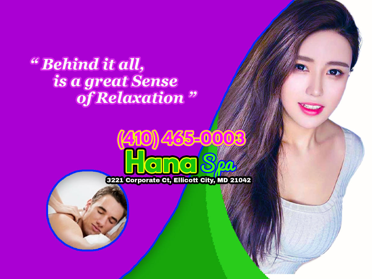 Hana Spa massage spa in Ellicoot City near Baltimore Maryland