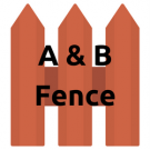 A & B Fence Logo