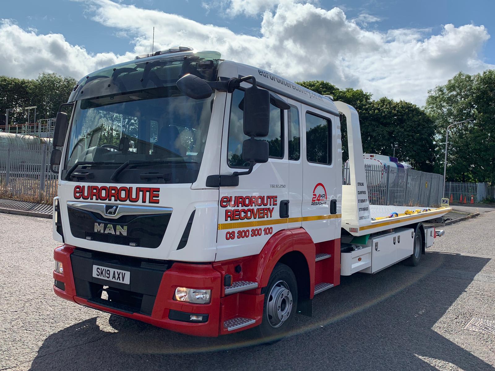 Euroroute Recovery Dumfries 01387 800400