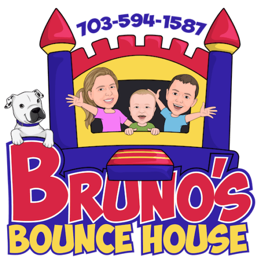 ⭐ Bruno's Bounce House Logo