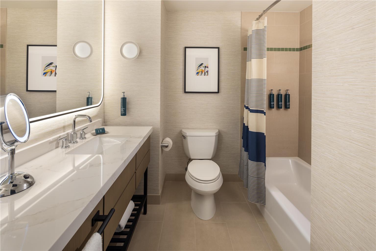Guest room bath 